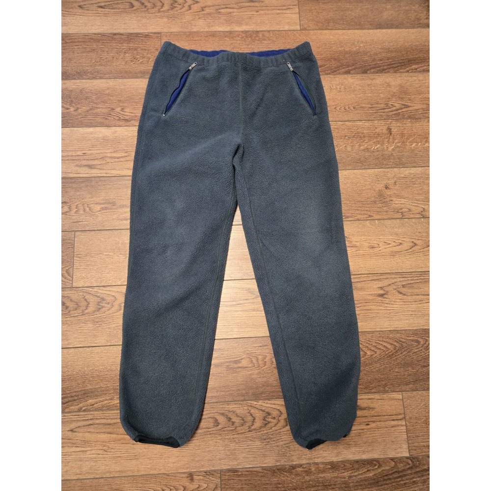 Patagonia Men's Green Fleece Jogger Pants Size L Vintage Made in USA